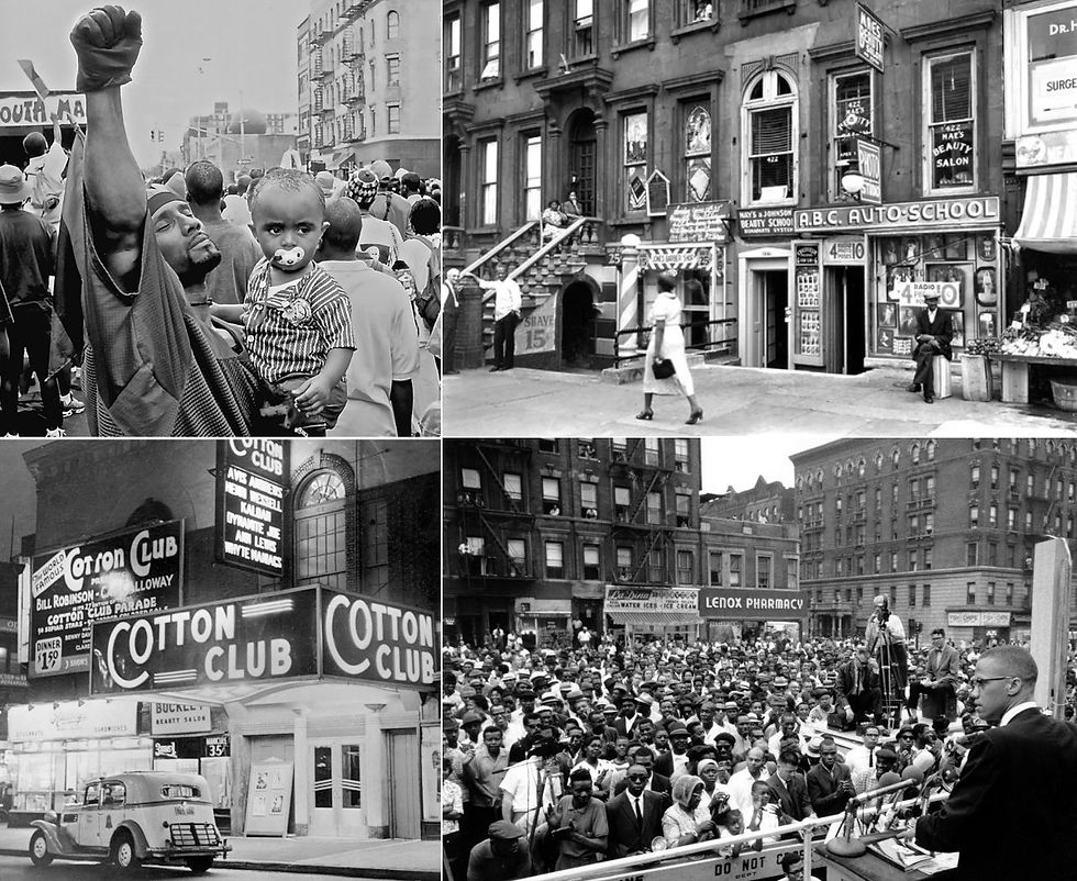 L'histoire d'Harlem, en bref