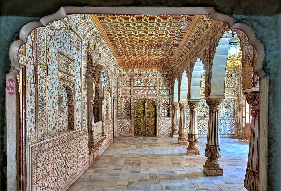 Junagarh Fort Bikaner salle