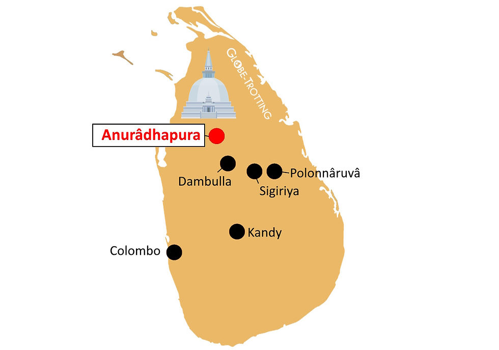 Carte Anuradhapura