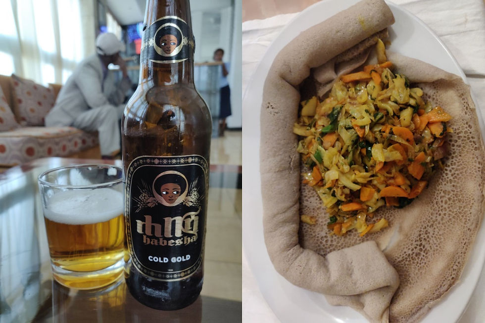 Repas à Mekele