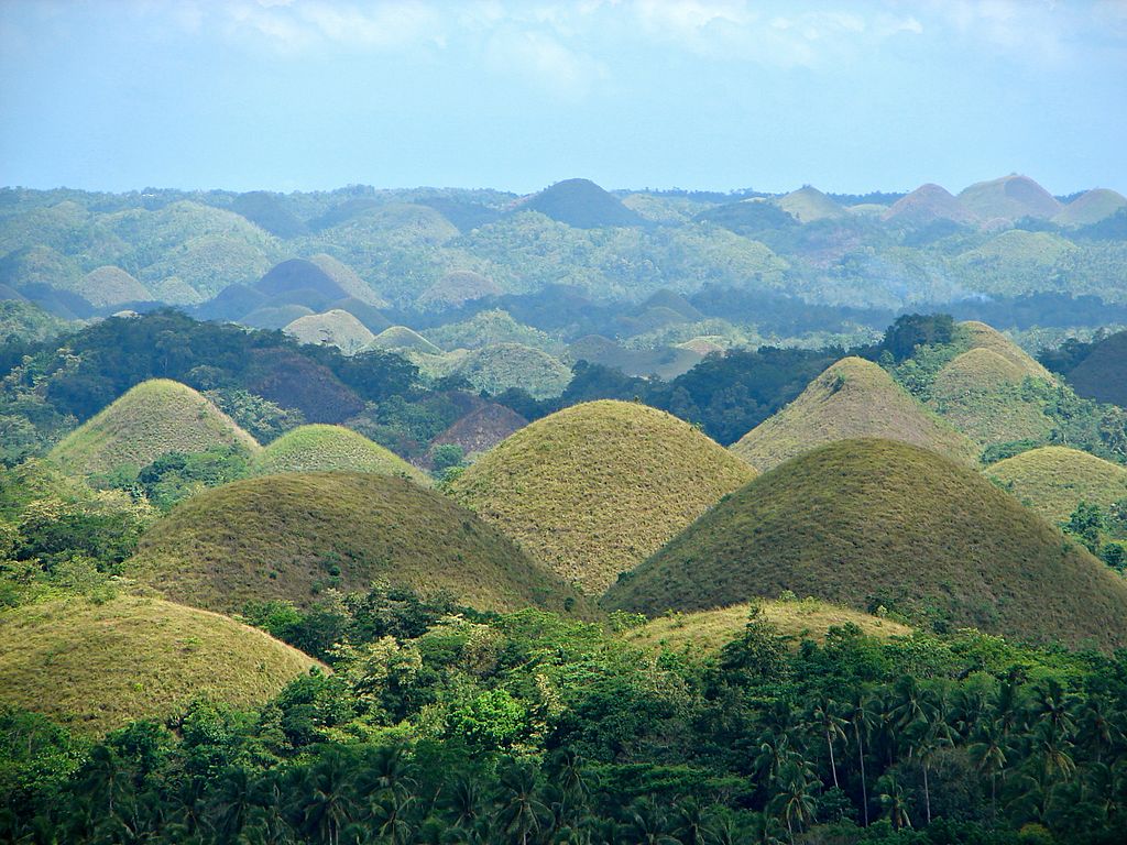 Les Chocolates Hills de l'Ile de Bohol aux Philippines GlobeTrotting