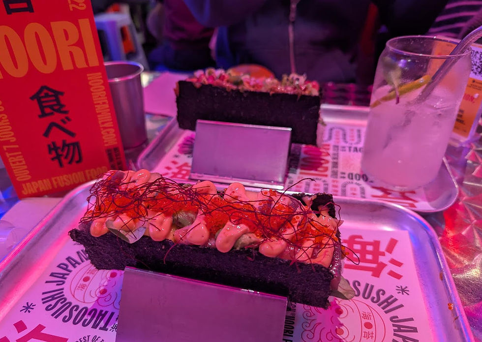 Restaurant immersif Paris Noori tacos