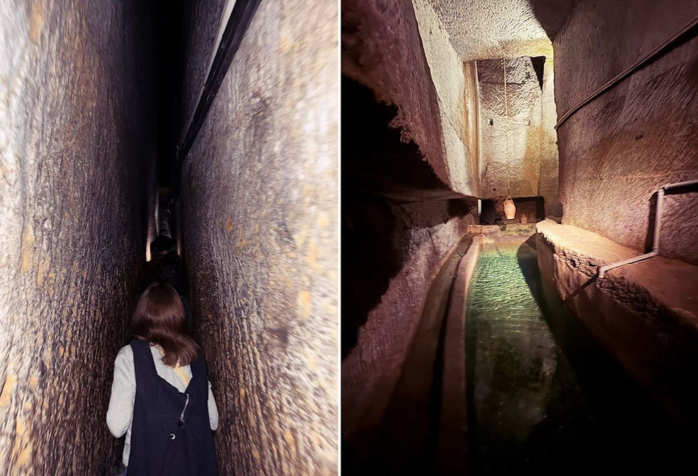 Naples souterraine : ma visite