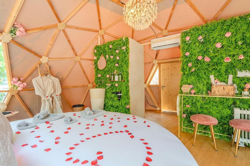 nuit insolite dans dôme en ile de France