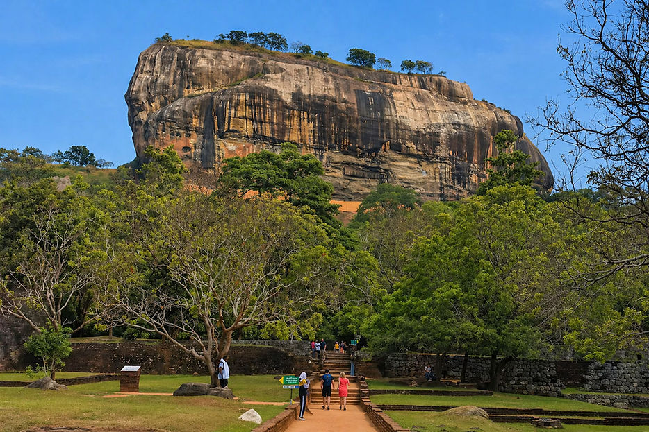 Sigiriya au Sri Lanka