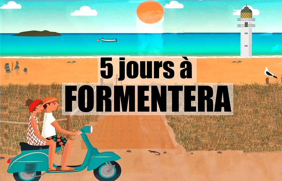 5 jours à formentera