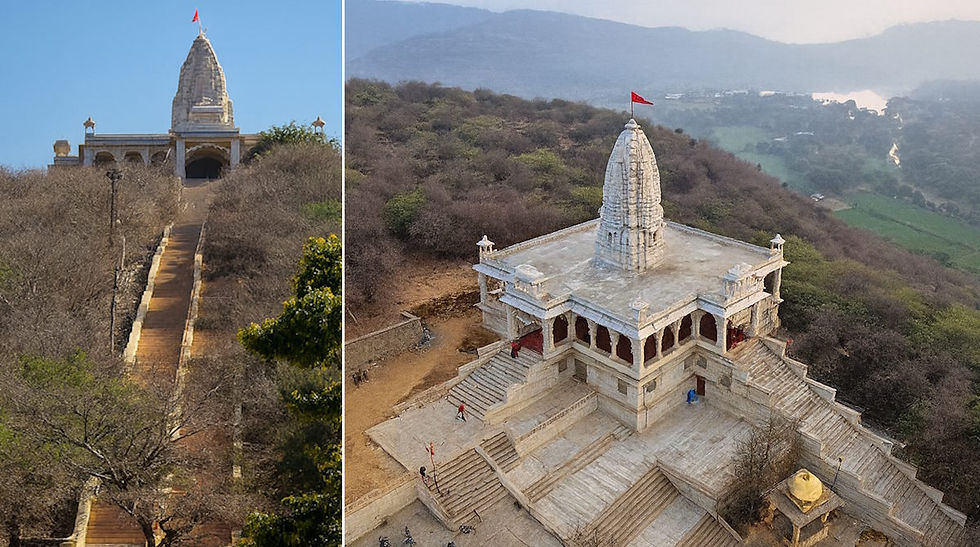 temple Chauth Mata Mandir de Bundi