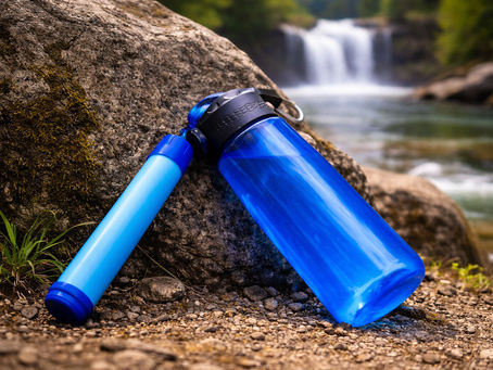 Paille filtrante de survie eau non potable