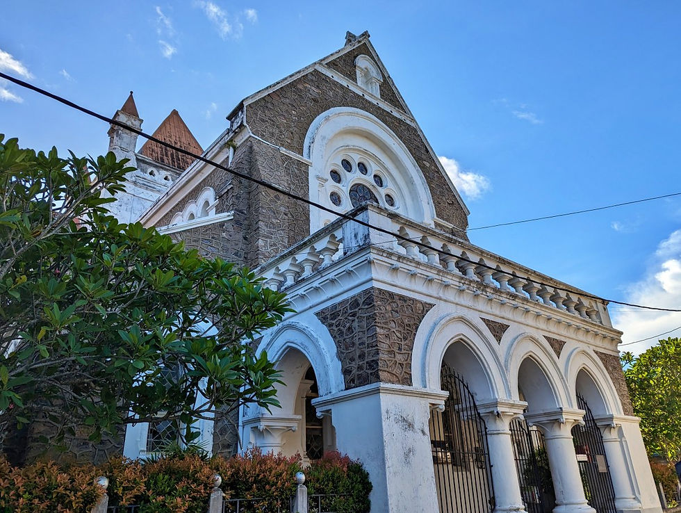 L'église All Saints' Church de Galle