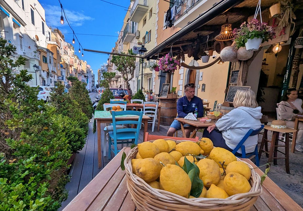 Ischia, citrons et ruelles sur l'île