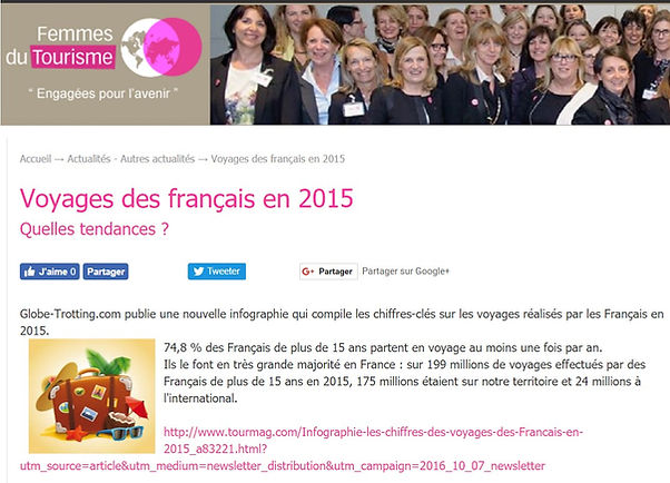 ARTICLE BLOG VOYAGE INFOGRAPHIE VOYAGE 2016