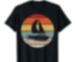 Cadeau T shirt marin voilier