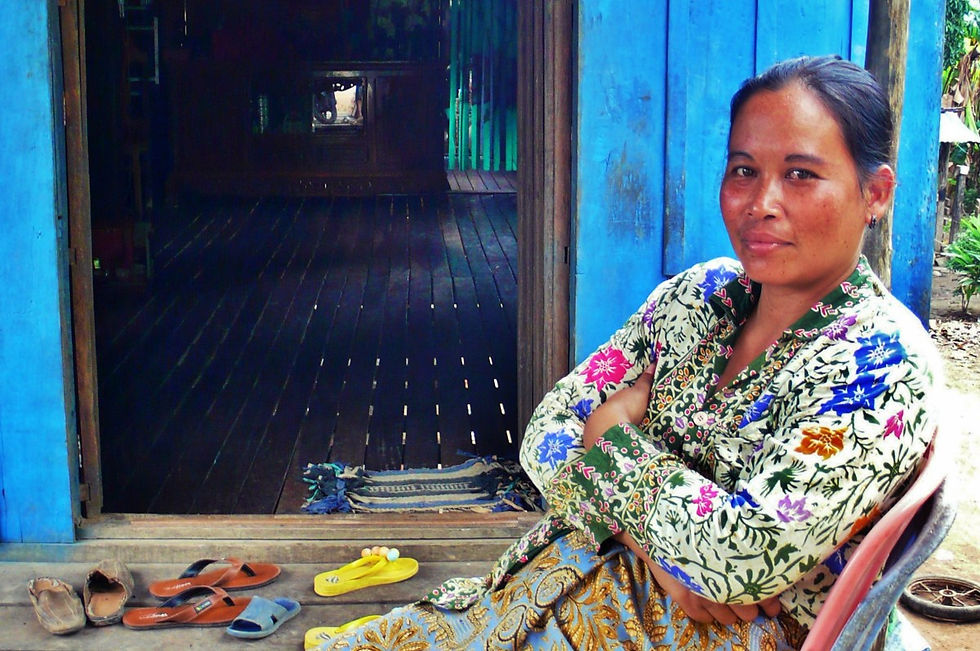 Kratie femme cambodgienne