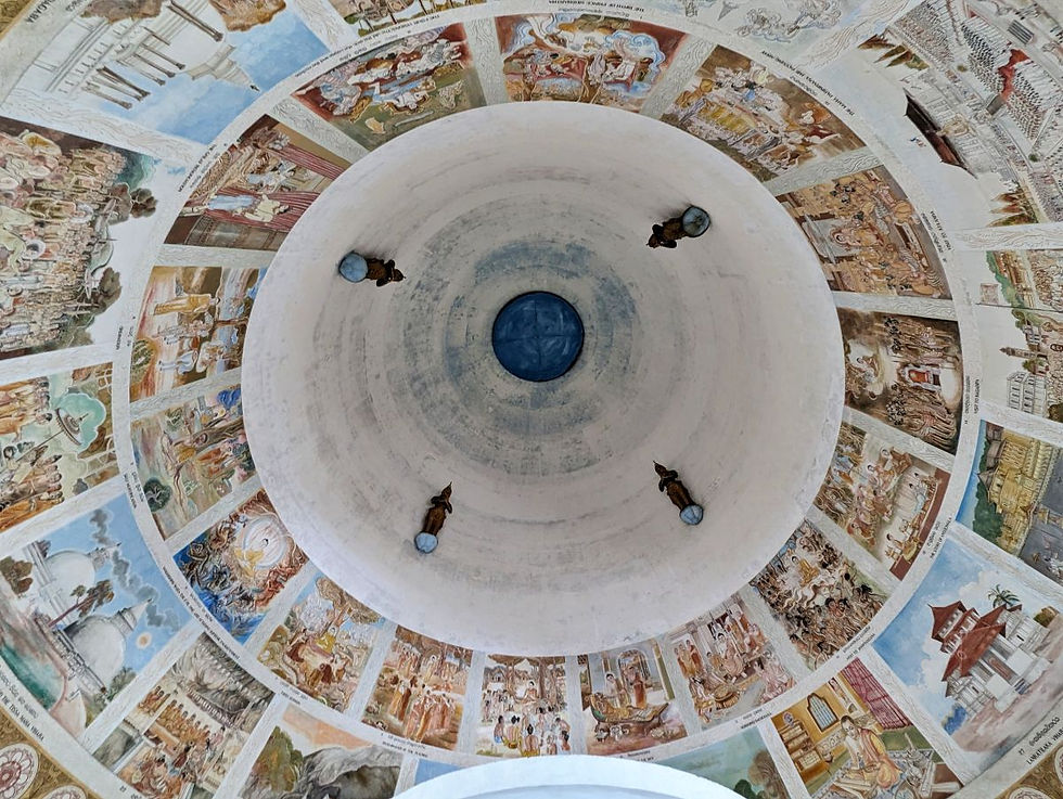 Sambodhi Pagoda Flying Stupa Colombo