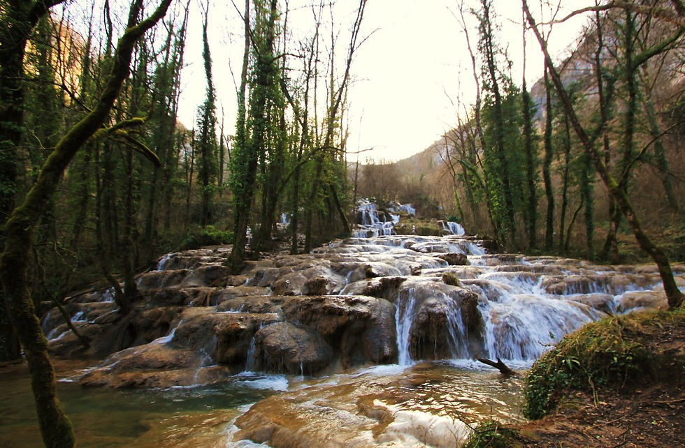 cascade des Tufs du Jura