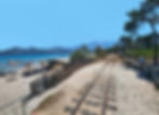 Le train des plages de Calvi à l'Ile Rousse