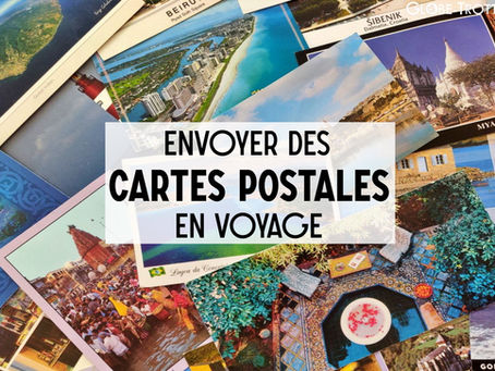 Envoyer des cartes postales en voyage