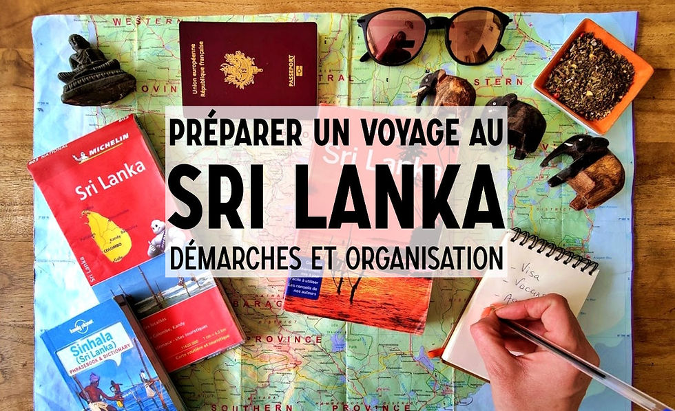 Voyage au SRI LANKA : Démarches et préparatifs