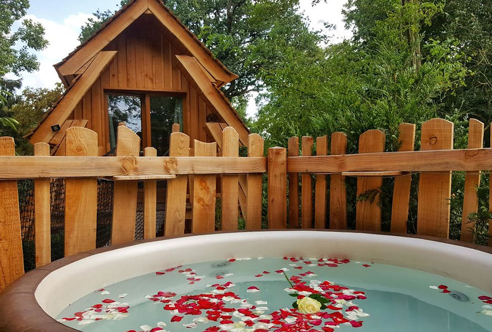 cabane avec jacuzzi proche de Paris
