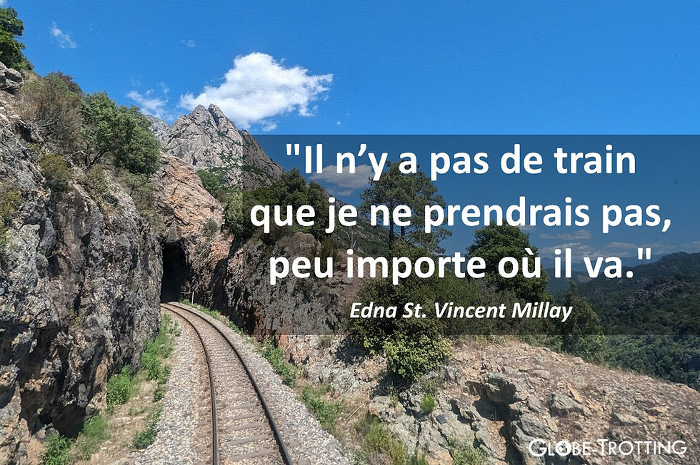 Citation Train Edna St.Vincent Millay