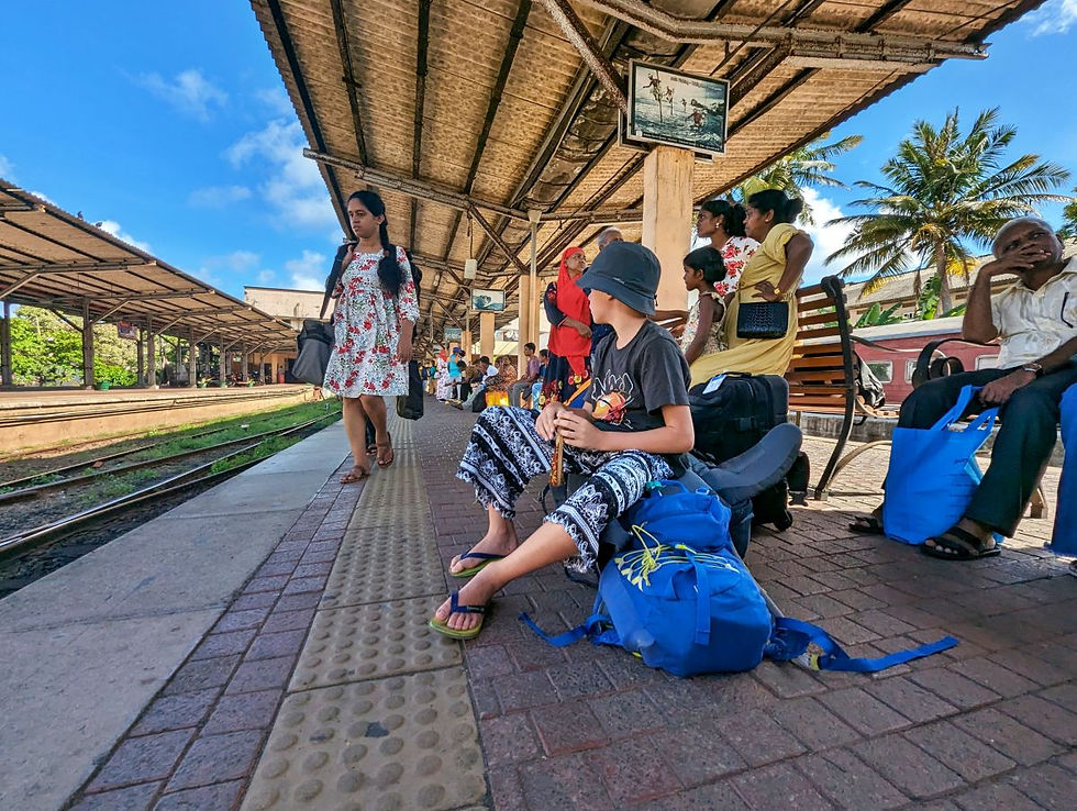 Gare de Galle train Sri Lanka