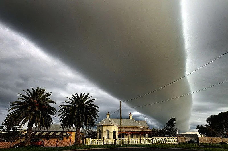 nuage insolite rouleau