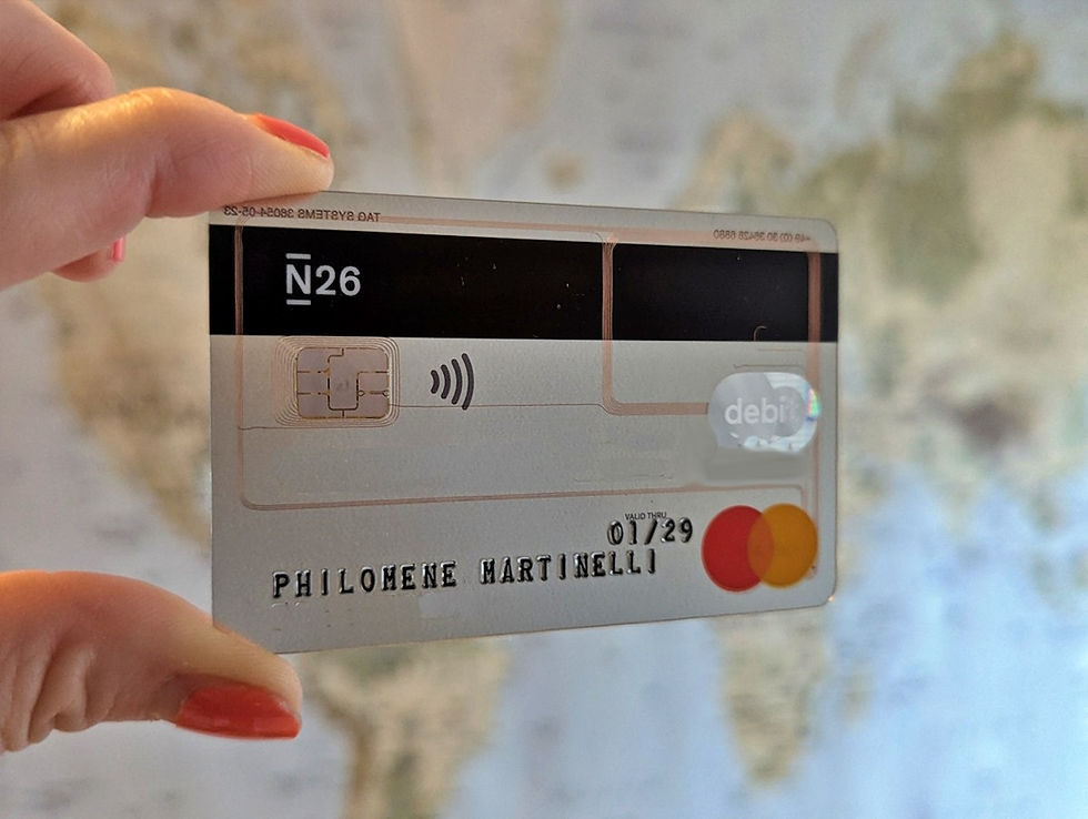 carte N26 en voyage