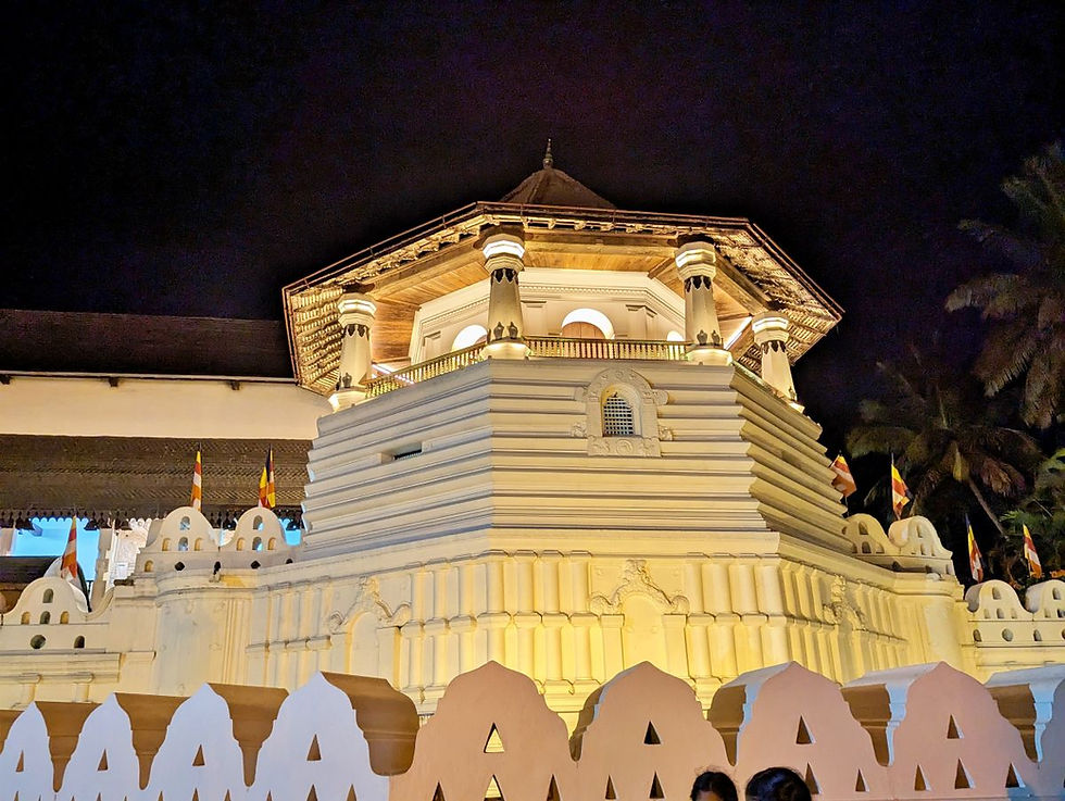 Temple de la dent Kandy Sri Lanka