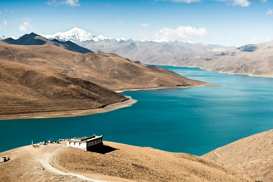 Lac Yamdrok-Tso, Tibet