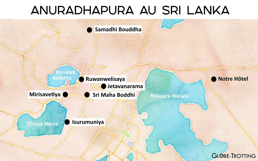 plan d'Anuradhapura
