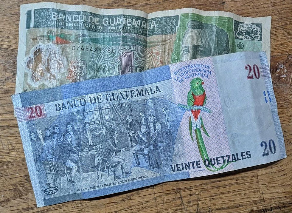 devise utilisée au Guatemala