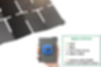 Batterie avec panneaux solaire pliants