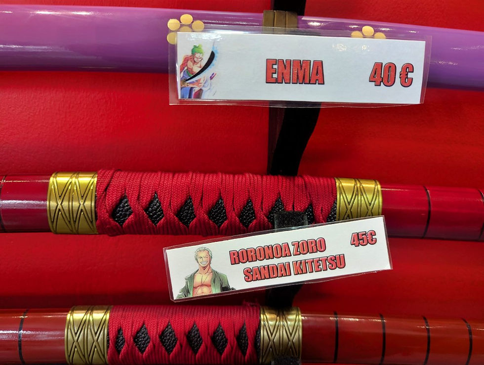 Boutique Paris Katana Mangas