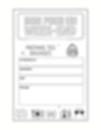 Bon pour un week-end surprise à imprimer (noir et blanc)