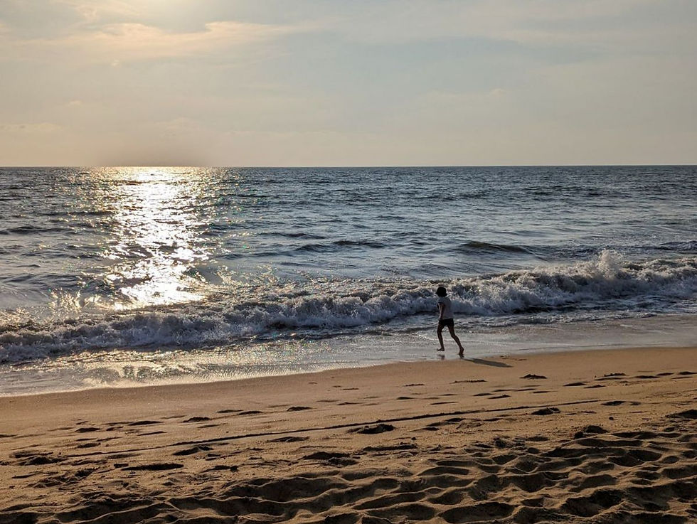 La plage de Negombo