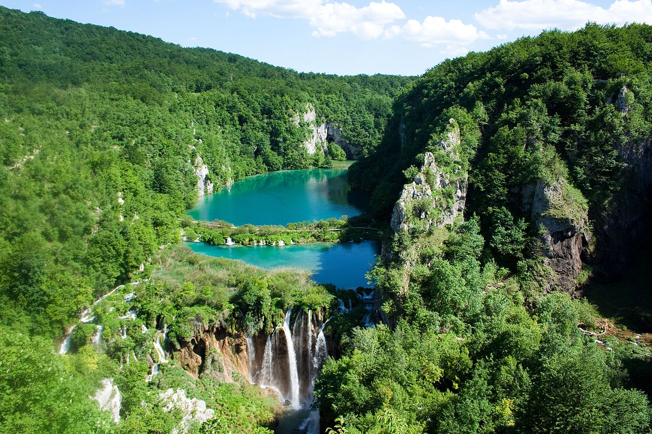 Le parc des lacs de Plitvice en Croatie