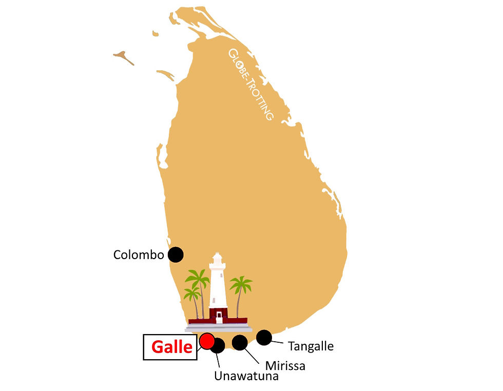 Carte Galle Sri Lanka
