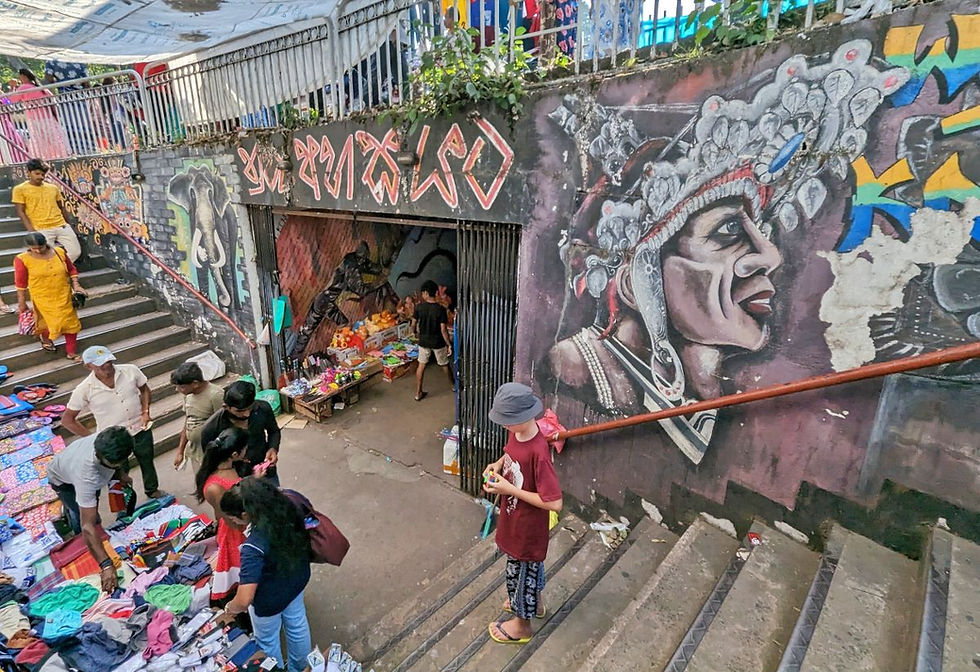 Marché couvert de Kandy