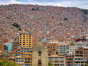 La Paz en Bolivie, plus haute capitale du Monde