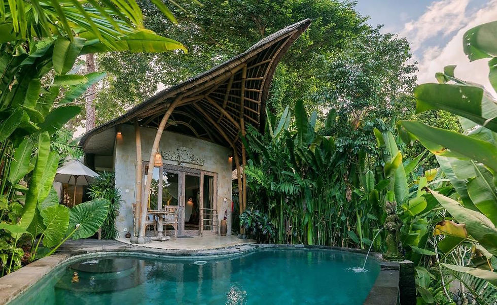 villa hôtel avec piscine privée à Ubud