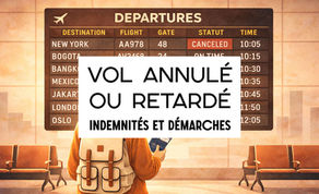 Vol en retard ou annulé : quelles indemnités et comment se faire rembourser ?