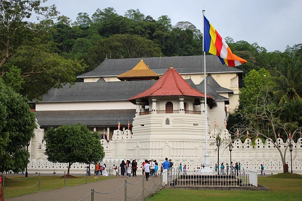 Temple de la dent Kandy Sri Lanka