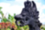 Staue balinaise Tirta Gangga Water Palace