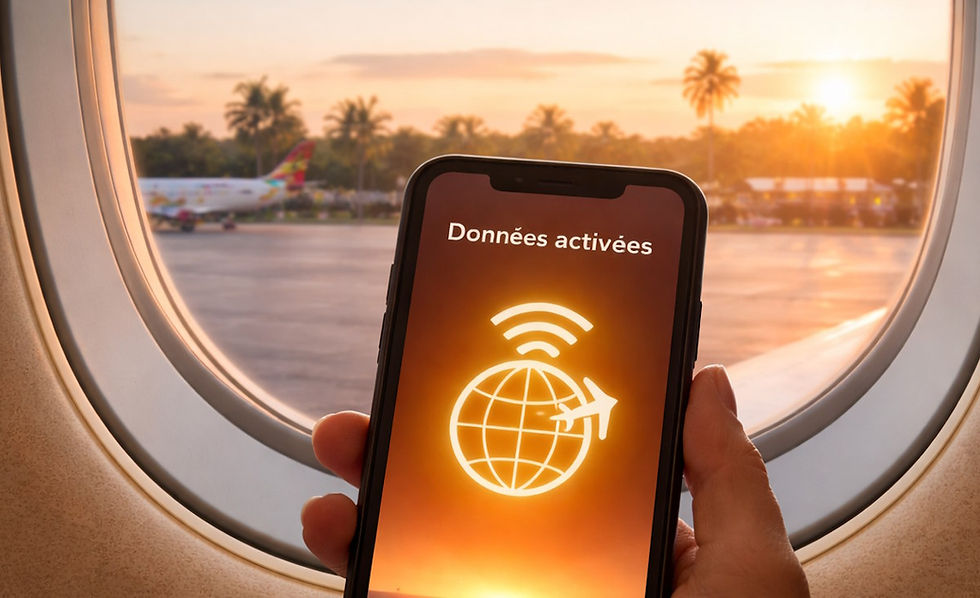 Esim activée dans un avion