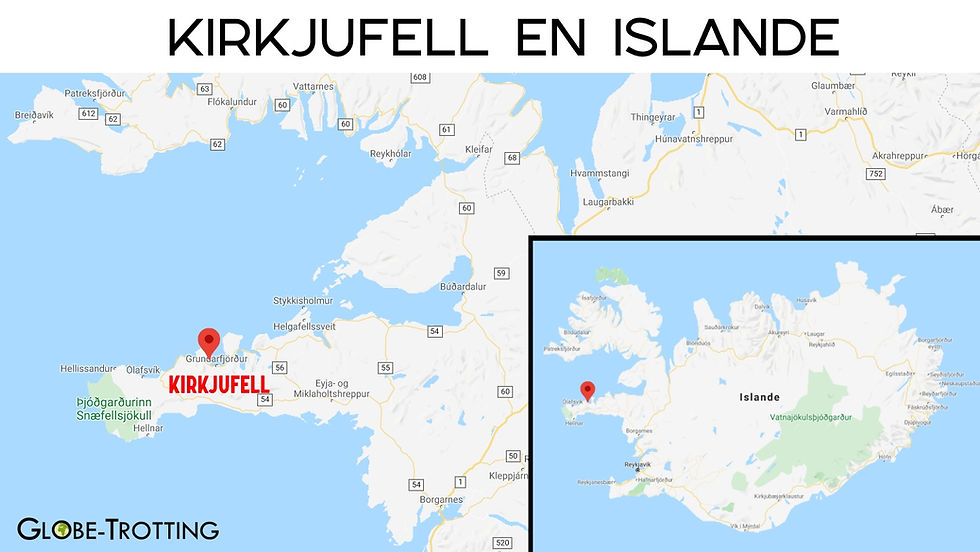Carte Kirkjufell