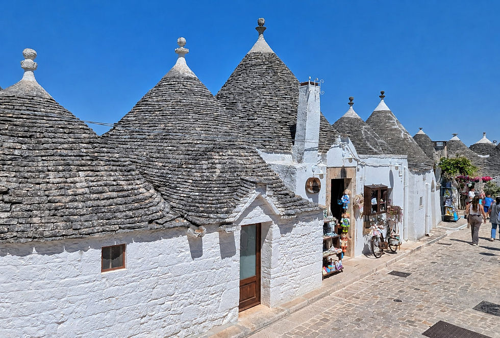 Alberobello quartier Rione Monti