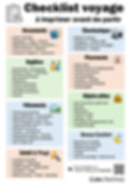 check list voyage vacances à imprimer pdf liste valise complète globe trotting