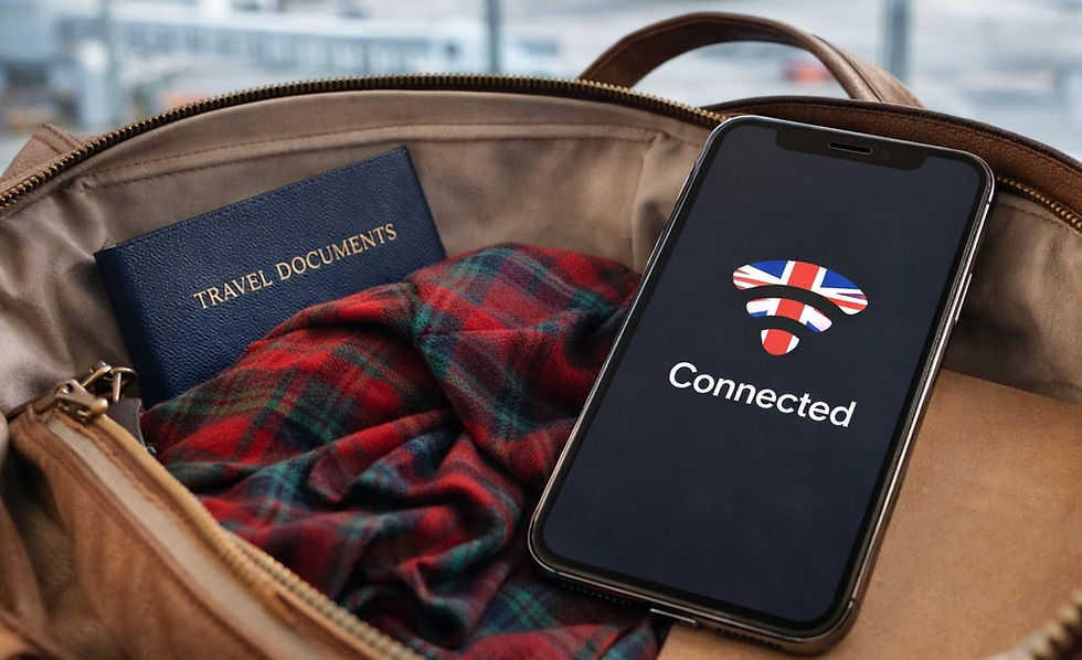Carte eSIM pour voyager en Angleterre