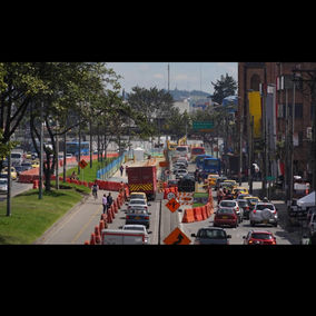 Murió arrollado trabajador de obra de la avenida 68