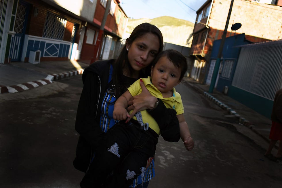 "En terreno desconocido, ser joven y madre soltera es un golpe durísimo. Pero no lo cambio por nada"